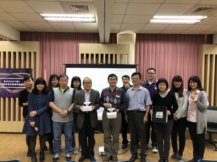 Learn English in a VR!! at National Formosa University