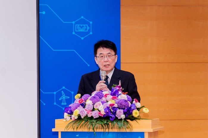 中華民國品質學會理事長鄭春生致詞。