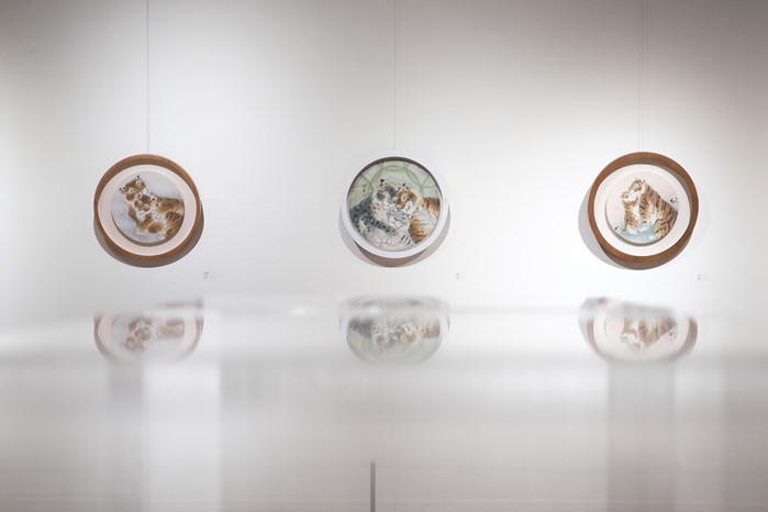The 'Innate Nobility' exhibition features felines as its creative theme, while also serving as a special blessing for National Formosa University's (NFU) anniversary celebration.